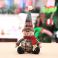 Miniatyrbilde 2 av 11: Juledukker Julenissen Snømann Elg Leker Julefigurer Rød Juletrepynt Juledekorasjoner Til Hjemmet tree Elk