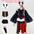 Miniatyrbild 1 av 9: Seraph Of The End Owari no Seraph Krul Tepes Cosplay Kostym Uniform Peruk Cosplay Anime Häxa Vampyr Halloween Kostym För Kvinnor Krul Tepes 2 S