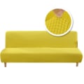 Miniatyrbild 1 av 11: Storlek Sofföverdrag Bäddsoffa Fällbart Sits Överdrag Stretch Överdrag Armlös Billig Soffskydd Elastiskt Överdrag För Hem Hotell Bankett B58-B D Size 190-210cm