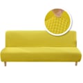 Miniatyrbild 1 av 11: Storlek Sofföverdrag Bäddsoffa Fällbart Sits Överdrag Stretch Överdrag Armlös Billig Soffskydd Elastiskt Överdrag För Hem Hotell Bankett B58-B Z Size 160-190cm