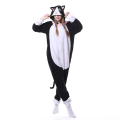 Miniatyrbild 6 av 9: Unicorn Pyjamas Vuxen Djur Katt Onesie Dam Herr Par Vinter Pyjamas Set Nattlinne Sovkläder Flanell Hemmakläder as picture2 S