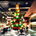 Miniatyrbilde 11 av 11: LED Vegghengende Sugekopplampe Julebutikk Vindusdekorasjonslampe Høytidsstemningslys No. 3 combination
