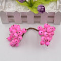 Miniatyrbilde 1 av 11: 40 stk Mini Kunstig Blomst Frukt Skum Bær Juledekorasjon Bukett For Bryllup Hjem Dekor DIY Scrapbooking Bacca Krans A18