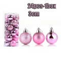 Miniatyrbild 9 av 11: 12 st Julgranskulor Ornament för Julgransdekoration Okrossbara Hängande Kulor Juldekoration Mix02-12PCS