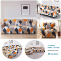 Miniatyrbild 3 av 11: Stretch Rutig Sofföverdrag Elastiska Soffskydd för Vardagsrum funda soffa Stol Sofföverdrag Heminredning 1/2/3/4-sits Color 26 3-seater 190-230cm