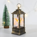 Miniatyrbilde 11 av 11: Jul Stormlykt Lysestake Lampe Liten Nattlampe Gammel Snømann Dekor Liten Nattlampe Skrivebordsdekorasjon Small brush Goldeer