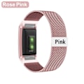 Miniatyrbillede 5 af 7: Rustfrit stål magnetisk Milanese Loop-rem til Fitbit Charge 2-rem Udskiftningsarmbånd til Fitbit Charge 3 4 urrem Colorful L--225mm--Charge 2