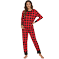Pikkukuva 1 / 7: Joulu Pyjamat Yhteensopivat Perhe Pyjamat Kotiasu Pukupyjamat 8406 M