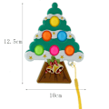 Miniatyrbild 2 av 11: Julgran Santa snögubbe Ornament God Jul Dekorationer För Hemmet Julgransprydnad Navidad Natal 1pc random