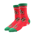 Miniatyrbilde 1 av 11: Julesokker PEONFLY Nye Fargerike Bomullsokker Glade Herre Crew Sokker Harajuku Hip Hop Morsomme Tegneserie Julenissen Kjeks 43 EUR36-40
