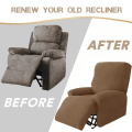 Miniatyrbild 3 av 11: Polar Fleece Fåtöljöverdrag Delad Relax Allomfattande Lazy Boy Stolskydd Vilstol Enkel Soffa Överdrag Fåtöljöverdrag A5 Recliner Cover