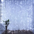 Miniatyrbillede 7 af 7: Julelys Gardin Guirlande Glædelig Jul Dekorationer Til Hjemmet Julepynt Julegaver Navidad 2024 Nytårsindretning Multicolor 1Mx3M 100LED