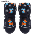 Miniatyrbillede 10 af 11: 1 Par Tegneserie Børne Ski Handsker Langærmede Votter Vinter Vindtæt Vandtæt Tyk Varm Skridsikker Hjort Kanin 2-6 År Gammel New-grey One Size