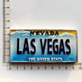 Pikkukuva 1 / 11: Maailman matkailu jääkaappimagneetti matkamuisto USA Las Vegas Florida kulttuurimaisema jääkaappitarrat lahjasetti kodin sisustus Las vegas 2