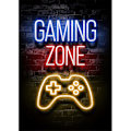 Miniatyrbild 1 av 5: Sleep Game Repeat Spel Väg Konst Affisch Tryck Canvas Målning Spelare Bild För Barn Pojkrum Dekorativt Lekrum