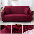 Miniatyrbillede 11 af 11: Elastisk sofabetræk med krydsmønster, strækbart all-inclusive sofabetræk til stue, sofabetræk til sofa og loveseat Color 13 2-seater 145-185cm