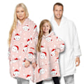 Pikkukuva 1 / 4: Joulu Pyjamat Yhteensopivat Perhe Pyjamat Talvi Peitto Yöpaita Pitkähihainen Kashmir Huppari Kaksisuuntainen Käyttö BWQG-TWQG038 Children's style-average size