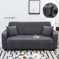 Miniatyrbild 8 av 10: Stretch Sofföverdrag Elastiska Allomfattande Möbelskydd för Olika Form Soffa Loveseat Stol L-Form Sofföverdrag colour2 1-seater  90-140cm