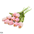 Miniatyrbillede 8 af 11: 5/10 stk. Tulipan Kunstig Blomst Real Touch Kunstig Buket Falsk Blomst Til Bryllupsfest Dekoration Forsyninger Hjemmehave Ornamenter F11 10PCS