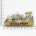 Pikkukuva 1 / 11: Jääkaappimagneetit Unkari Budapest Turismi Matkamuisto hartsiaskartelu UV-tulostettu maisema jääkaappimagneettitarrat kodin sisustus Budapest 2