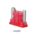 Miniatyrbilde 1 av 11: 100/50/10 stk. Mikro Bil Sikringer Automotive Blad Type Mini Sikring Sortiment Blad Sikring Sett 2A 3A 5A 7.5A 10A 15A 20A 25A 30A 35A 40A 10AMP 10pcs