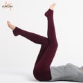 Miniatyrbild 3 av 11: ATHVOTAR Varma Vintertights Dam Elastiska Smala Fleece Tights Sammet Tjocka Tights Hög Midja Sexiga Kroppsstrumpor Kvinnor SkinBlack Half 2set L