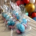 Miniatyrbild 4 av 11: 100 st Transparenta plastpåsar för godis Lollipop Kakförpackning Cellofanpåse Jul Bröllop Födelsedagsfest Presentpåse 100pcs 10x7cm