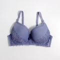 Miniatyrbild 5 av 6: Enfärgad Dam Stor Storlek BH 38D 40D 42D 44D 46D 48D Femme Plus Size Underkläder Bygel Formpressad BH Pink 105D