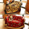 Miniatyrbilde 7 av 11: Europa Rosa Sofateppe Bomullstråd Strikket Teppe med Dusk Geometrisk Bohemsk Sofatrekk Sengteppe Hjemmeinnredning boho plaid 90x210cm