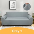 Miniatyrbild 10 av 10: Elastiskt Stretch Sofföverdrag 1/2/3/4 Sits Överdrag Soffskydd för Universella Soffor Sektionssoffor L-formade Överdrag 023 Size-3(190-230cm)1pc