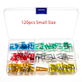 Miniatyrbillede 10 af 11: 50/80/180 stk. 5/10/15/20/30A Bil Auto Lille og Medium Bladsikring Motorcykel Båd Lastbil Automotive Bladsikring Sortimentsæt 50pcs Small Medium