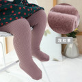 Miniatyrbilde 11 av 11: Nye Tykke Jentetights for Vinter Høst 1 stk Varme Baby Jenteklær Barnestrømper 0-6 År Gamle Ensfargede Barne Strømpebukser Blue XXL(4-6T)