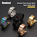 Pikkukuva 4 / 11: Ohut kellon ranneke Apple Watch SE 6/5/4 40MM 44MM -kelloon Metallinen rannekoru iWatch Series 3/2/1 38MM 40MM -sarjaan Colorful for 42MM and 44MM