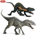 Miniatyrbild 8 av 11: Nya Jurassic Indominus Rex Velociraptor Actionfigurer Savage Tyrannosaurus Dinosaur World Djur Modell PVC Samling Leksak för Barn dinosaur model