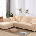 Miniatyrbild 7 av 8: Grått Enfärgat Elastiskt Stretch Sofföverdrag Behöver Beställa 2 Delars Sofföverdrag Om L-stil fundas soffor con chaise longue Fodral för Soffa Camel 2-seater 145-185cm
