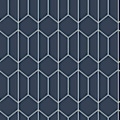 Miniatyrbillede 1 af 4: Arthouse Linear Geo Navy