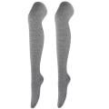Pikkukuva 6 / 11: Naisten pitkät sukat syksy talvi korkeat sukat tytöille sopivat kaikkeen polven yli sukat esiintymisasut cosplay lämpimät 6 coffee 54cm One Size
