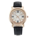 Miniatyrbilde 8 av 9: Mobil Diamant Dameklokke Casual Mote Dameklokke Damebelte Quartz Klokke Pink
