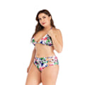 Miniatyrbillede 3 af 5: Pigebadedragt plus size delt printet bikini sexet rygløs plus size bikini badetøj As shown in the figure 4XL