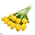 Miniatyrbillede 1 af 11: 5/10 stk. Tulipan Kunstig Blomst Real Touch Kunstig Buket Falsk Blomst Til Bryllupsfest Dekoration Forsyninger Hjemmehave Ornamenter F17 5PCS