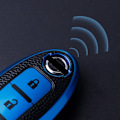 Pikkukuva 4 / 11: Nahkainen TPU-auton avaimenperäkotelo Nissan Leaf Micra Qashqai J11 J10 X Trail T32 Versa Note Patrol -avaimenperäkotelon lisävarusteille 3 - 2 Red