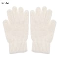 Miniatyrbillede 8 af 11: 2023 Elastiske Handsker med Fuld Finger Varme Tykke Cykelkørsel Mode Kvinder Mænd Vinter Varme Strikkede Uldne Udendørs Handsker Light Grey One Size