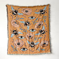 Miniatyrbild 4 av 11: Sofffilt Tapestry Bohemisk Filt Fritidsfilt Överdrag Filt Tofsfilt Soffhandduk Trådfilt Sofföverdrag Filt XT07-7 130x150