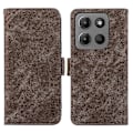 Miniatyrbild 1 av 4: ABEEL Frostat Magnetiskt RFID Läder Telefonfodral Brown For Motorola Edge 50 Neo