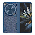 Miniatyrbild 1 av 5: NILLKIN Super Frosted Shield Prop Kompatibel För Oppo Find N3 5G / OnePlus Open Fodral Kameralinsskydd Ställ Blue