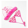 Pikkukuva 8 / 11: Uimapuku Lasten Bikini Tytöt Jaettu Kolmio Lasten Uima-asut Pink 8 Year128CM
