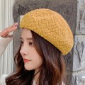 Miniatyrbilde 7 av 8: Høst og Vinter Utendørs Hold Varm Fleece Malerlue Kunstnerisk Gresskarlue Beige Average size