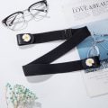 Miniatyrbillede 7 af 7: Fashion Lazy Bælte Strækbælte Elastisk Bælte Pige Studenter Jeans Sømløst Bælte Simpelt Damebælte Elastik Studenterbælte Like the picture #07