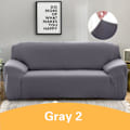 Miniatyrbild 1 av 11: Elastiskt Stretch Sofföverdrag 1/2/3/4 Sits Sofföverdrag Universal Soffor Vardagsrum Sektionssoffa L-formad Överdrag 018 1-seater(90-140cm)