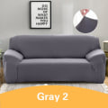 Miniatyrbilde 1 av 11: Elastisk Stretch Sofatrekk 1/2/3/4 Seter Sofatrekk Sjeselongtrekk for Universale Sofaer Stue Seksjons Sofa L Formet Trekk 018 2-seater(145-185cm)